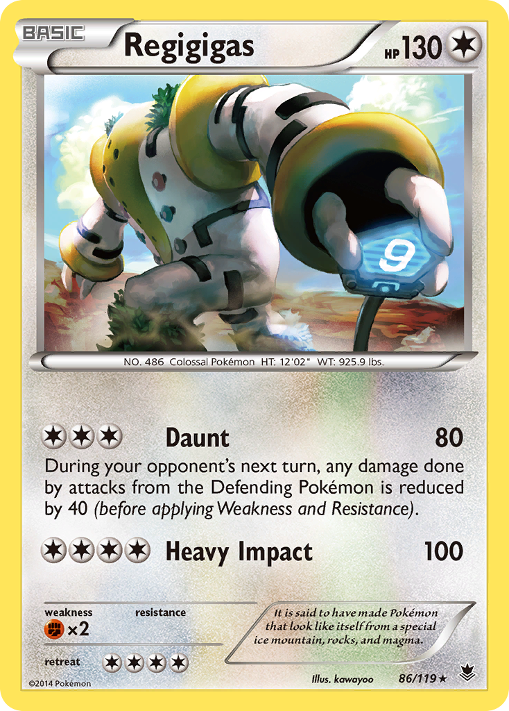 Regigigas - Phantom Forces SET-86