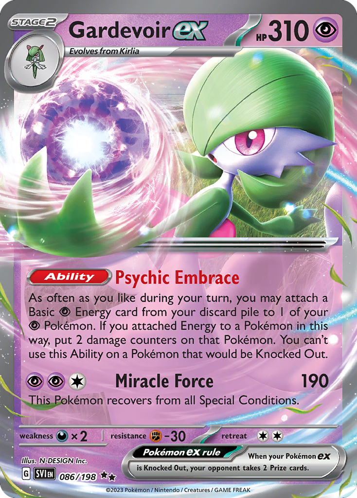 Gardevoir EX - Scarlet & Violet SET-86
