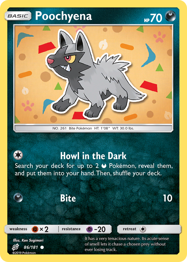 Poochyena - Team Up SET-86