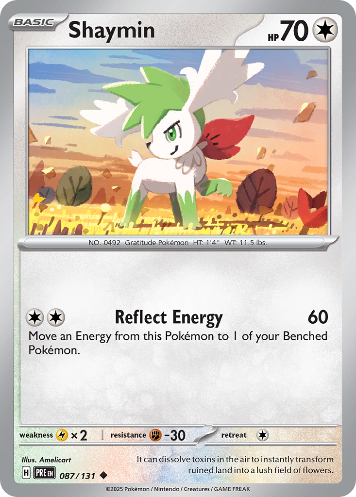 Shaymin - Prismatic Evolutions SET-87