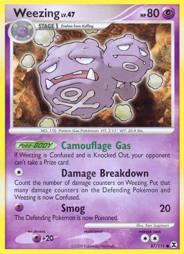 Weezing - Rising Rivals SET-87