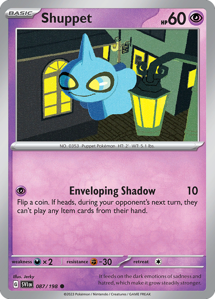 Shuppet - Scarlet & Violet SET-87