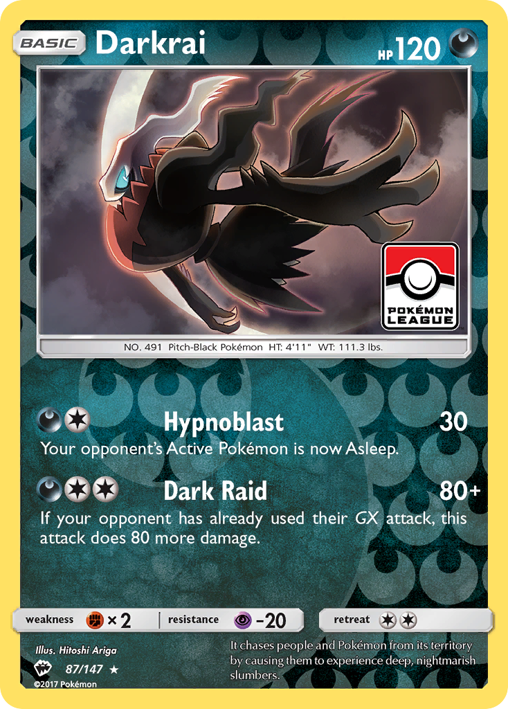 Darkrai - Burning Shadows SET-87