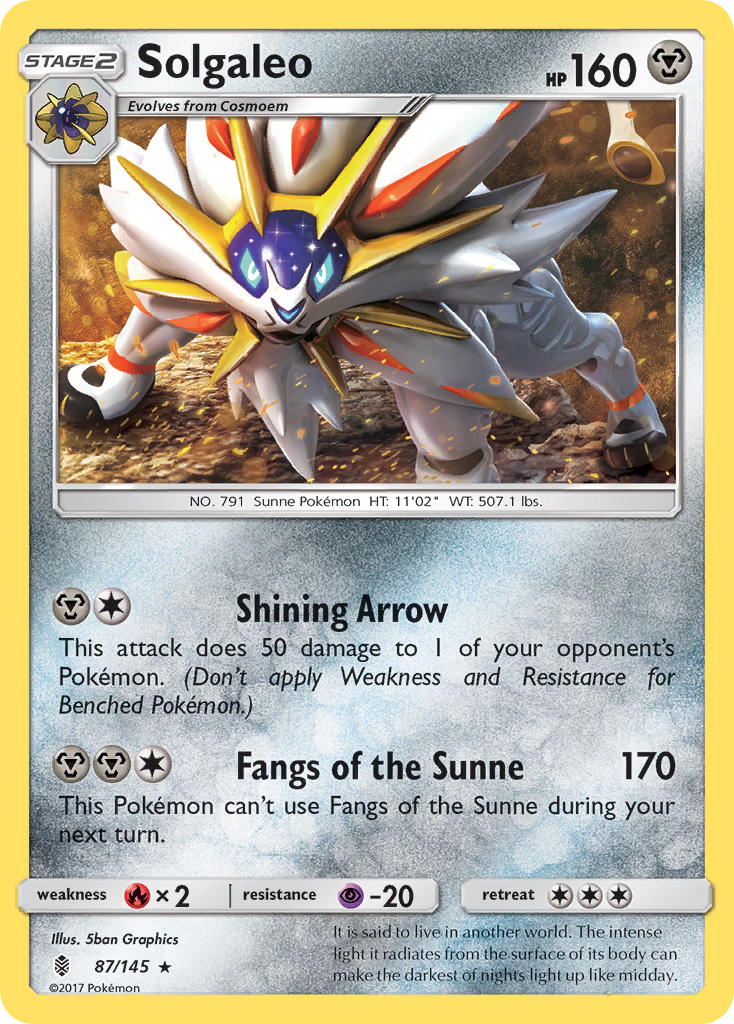 Solgaleo - Guardians Rising SET-87