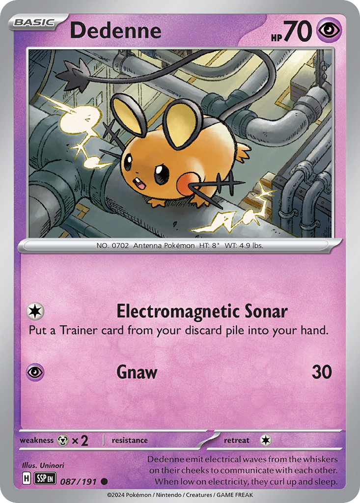 Dedenne - Surging Sparks SET-87
