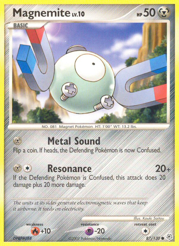 Magnemite - Diamond & Pearl SET-87