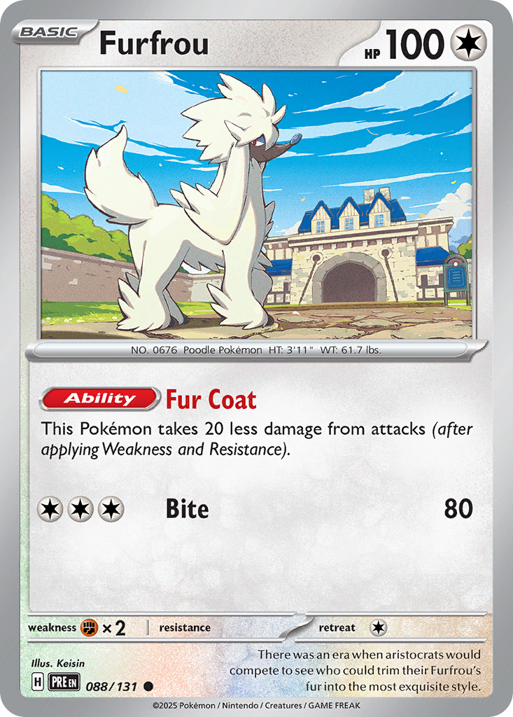 Furfrou - Prismatic Evolutions SET-88