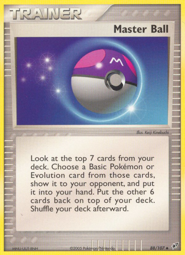 Master Ball - Deoxys SET-88