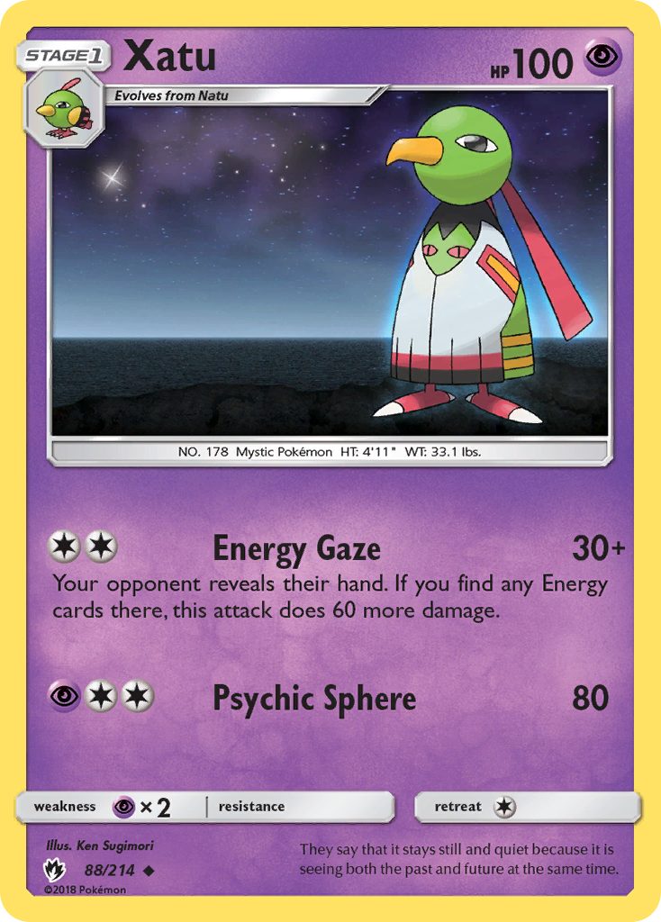 Xatu - Lost Thunder SET-88