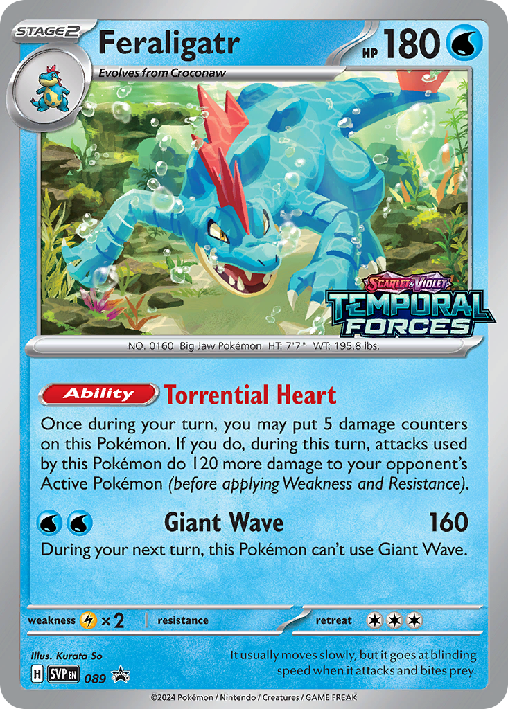 Feraligatr - Scarlet & Violet Black Star Promos SET-89