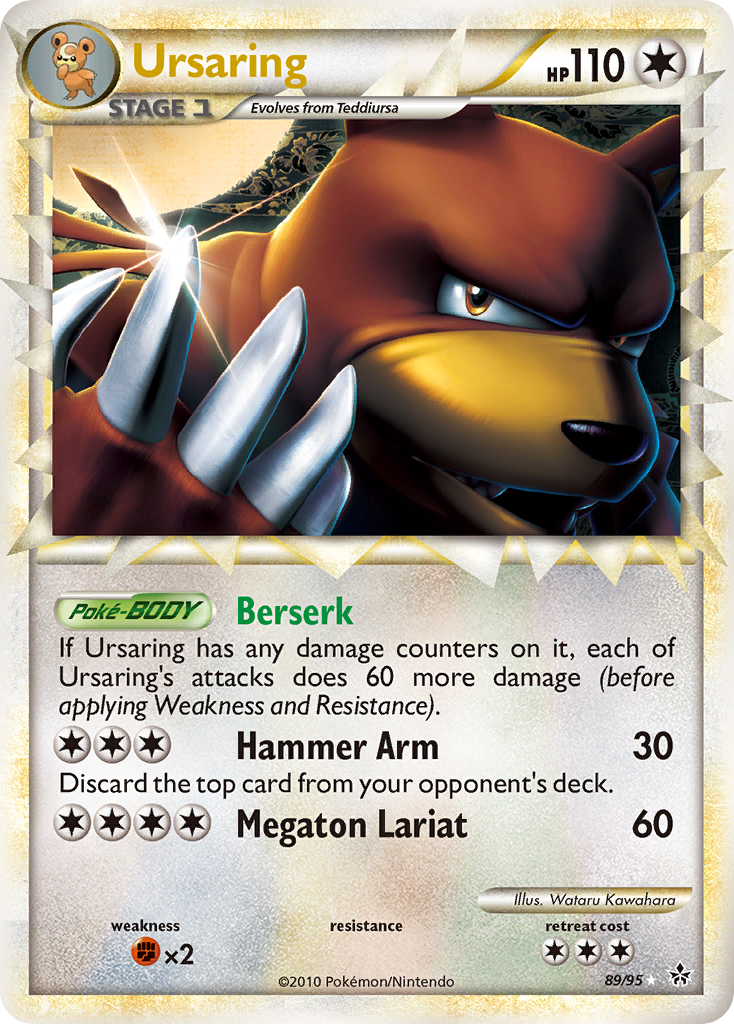 Ursaring - HS Unleashed SET-89