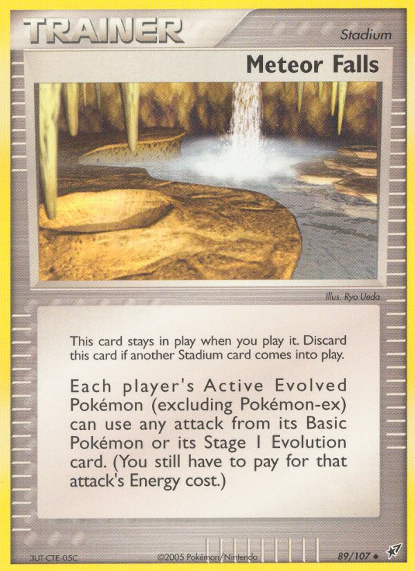 Meteor Falls - Deoxys SET-89