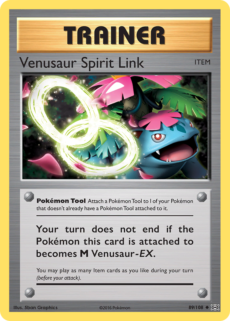 Venusaur Spirit Link - Evolutions SET-89
