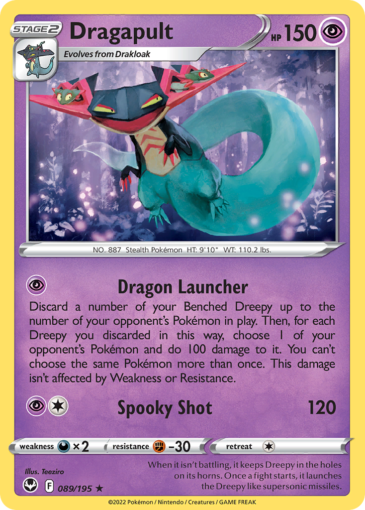 Dragapult - Silver Tempest SET-89