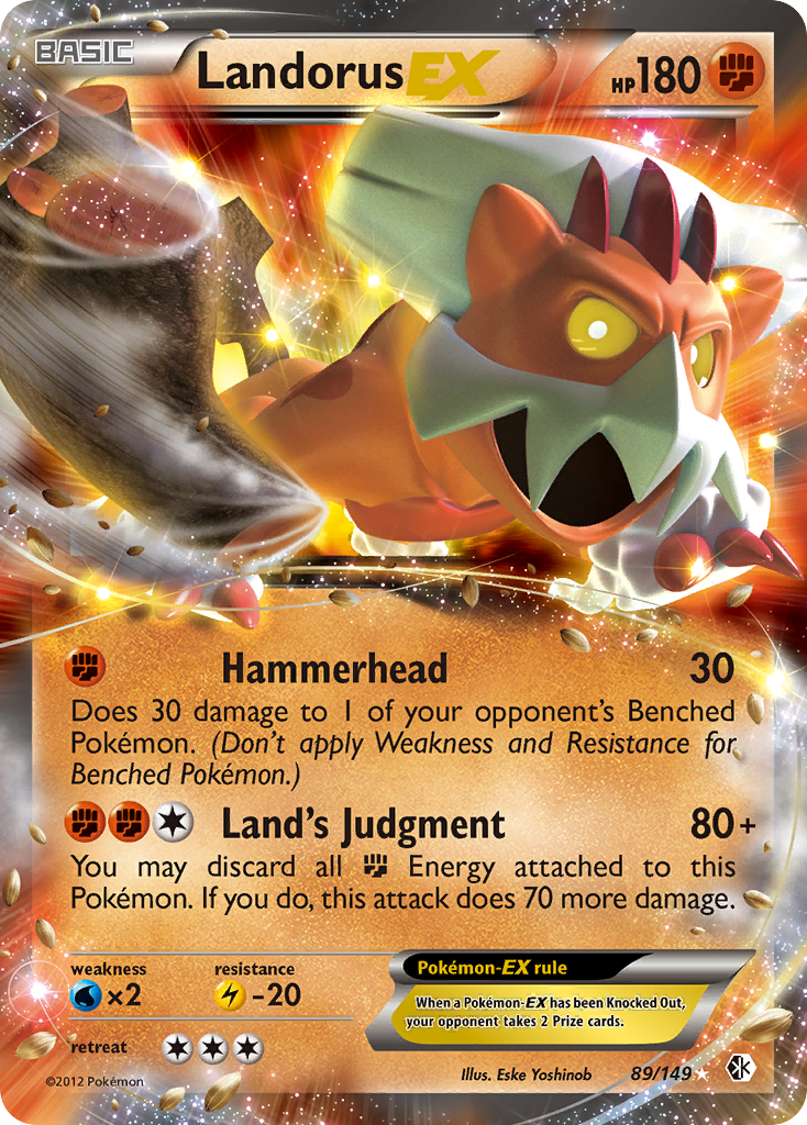 Landorus-EX - Boundaries Crossed SET-89