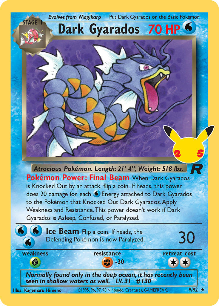 Dark Gyarados - Celebrations: Classic Collection SET-8_A