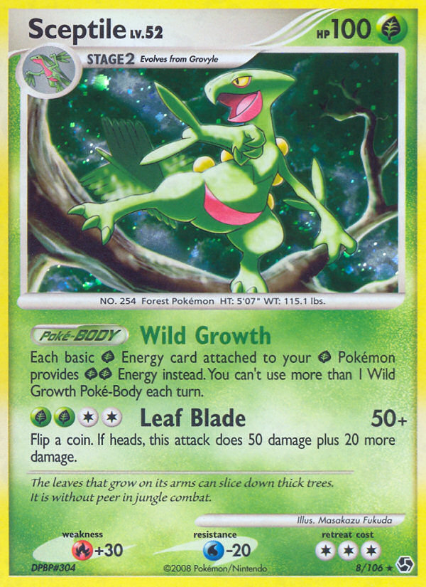 Sceptile - Great Encounters SET-8