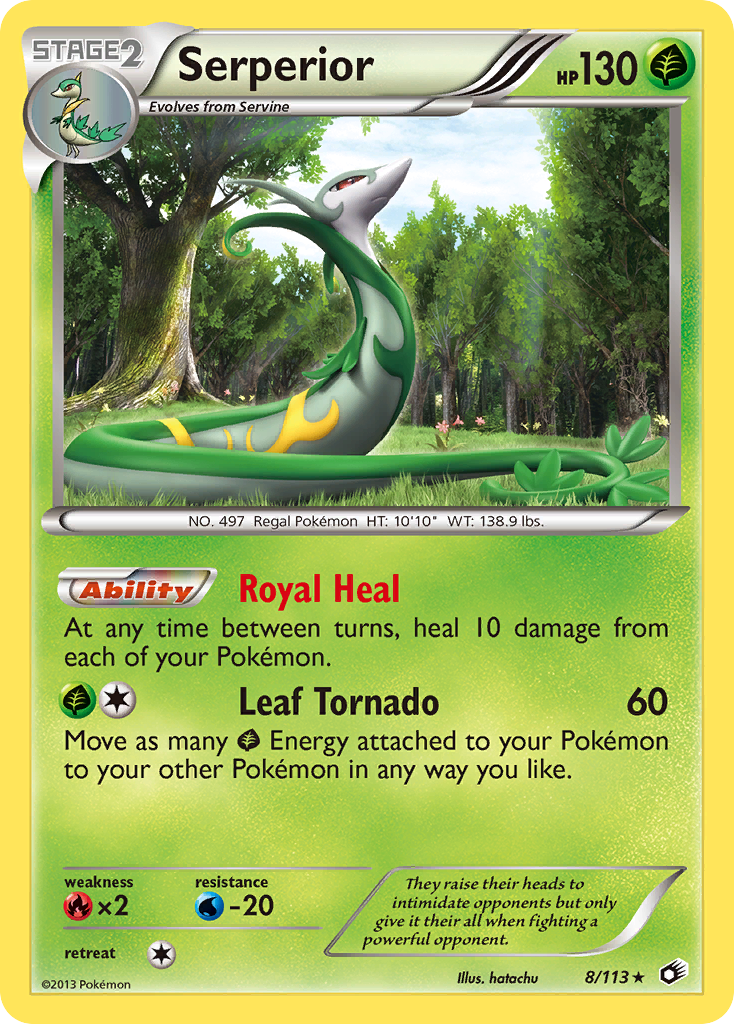Serperior - Legendary Treasures SET-8