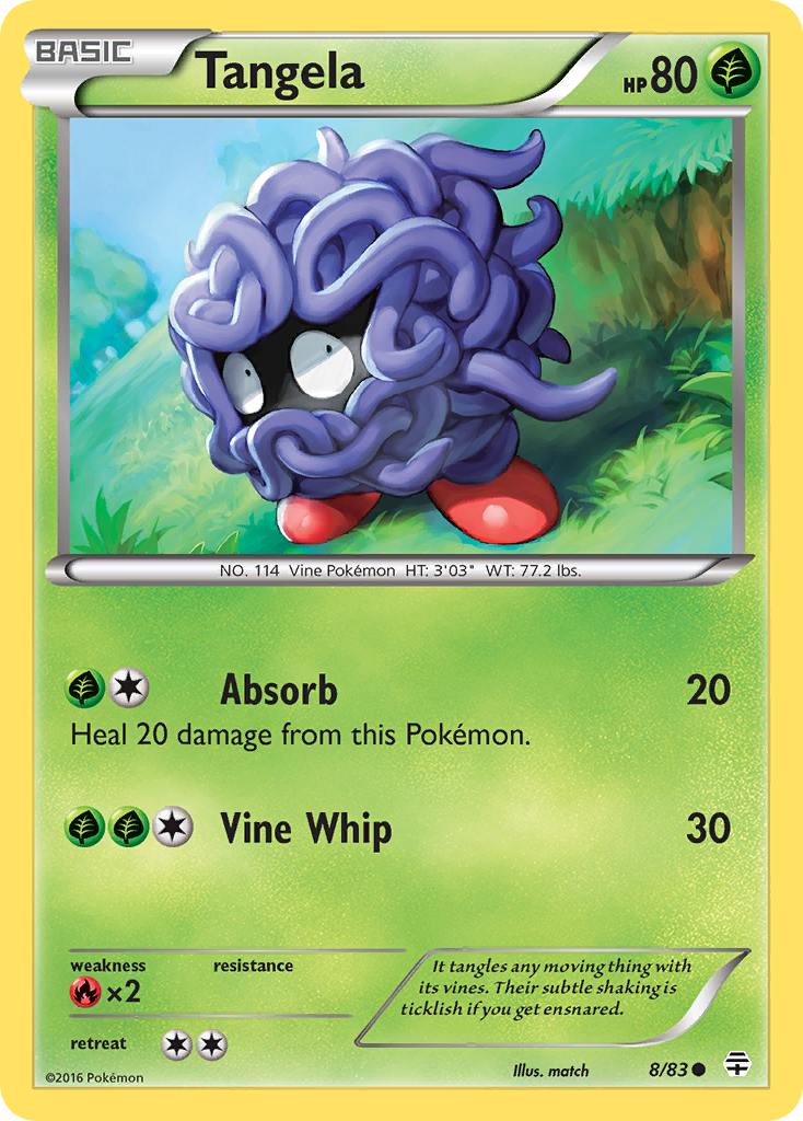 Tangela - Generations SET-8