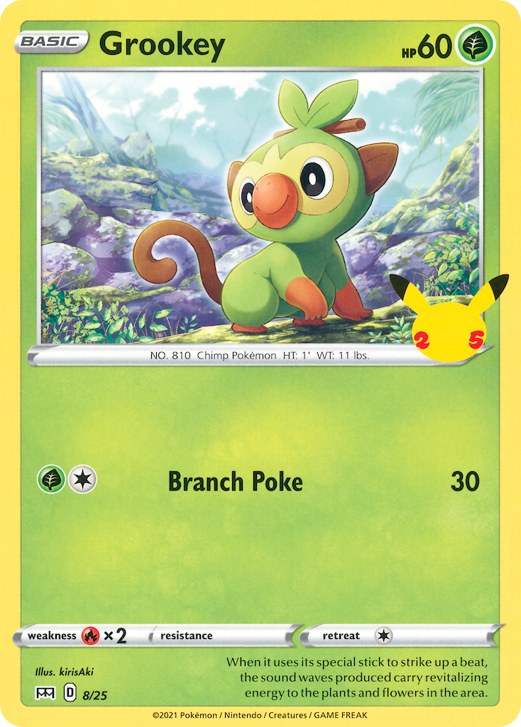 Grookey - McDonald's Collection 2021 SET-8