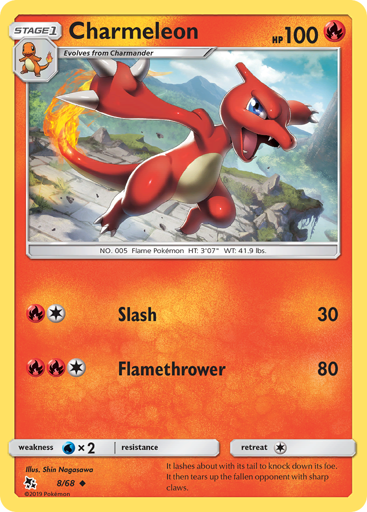 Charmeleon - Hidden Fates SET-8