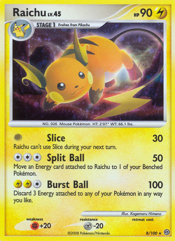 Raichu - Stormfront SET-8