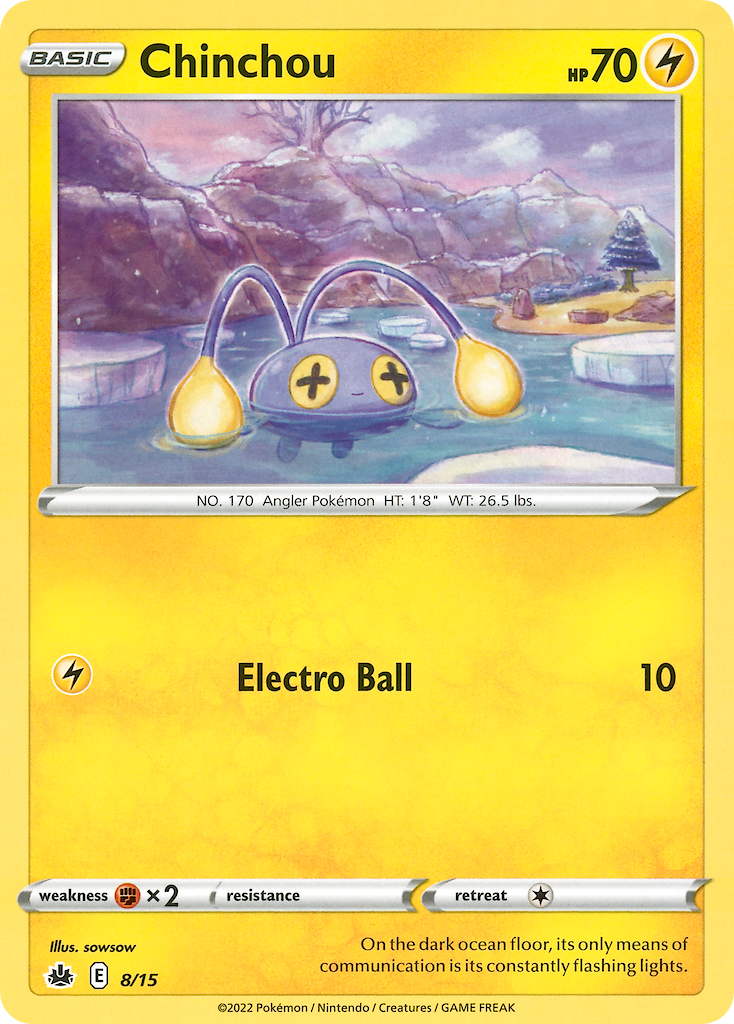 Chinchou - McDonald's Collection 2022 SET-8
