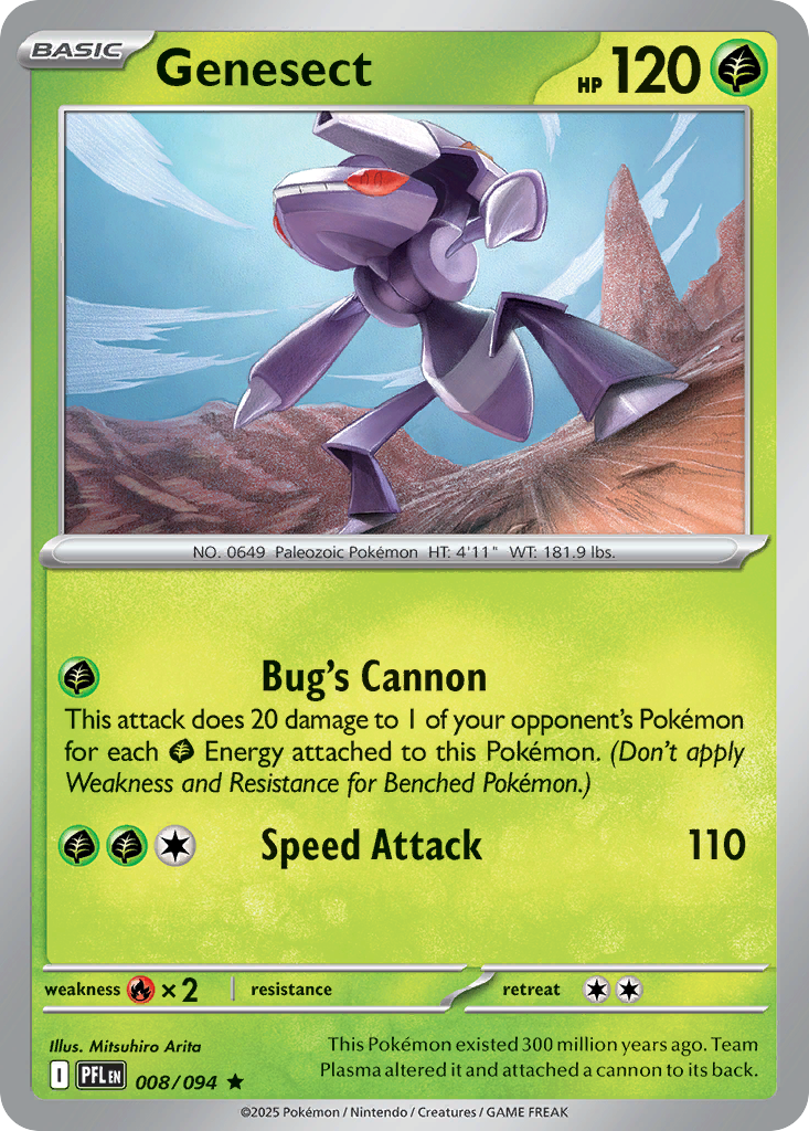 Genesect - Phantasmal Flames SET-8