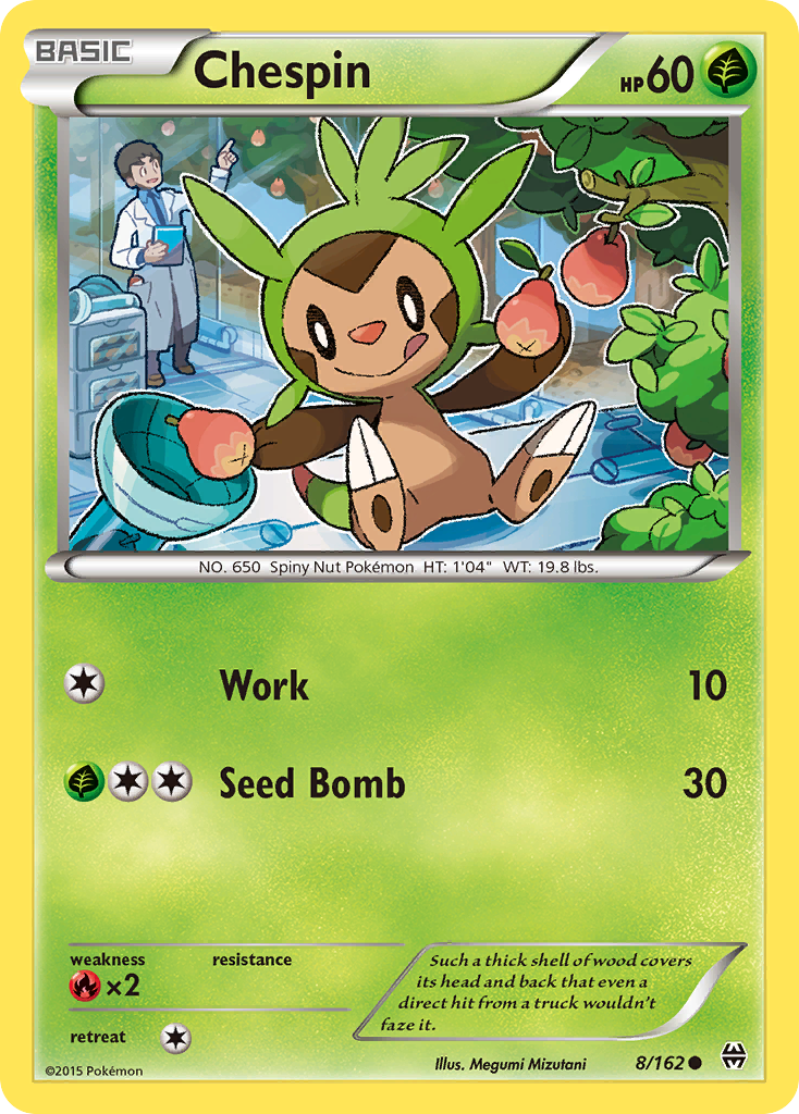 Chespin - BREAKthrough SET-8