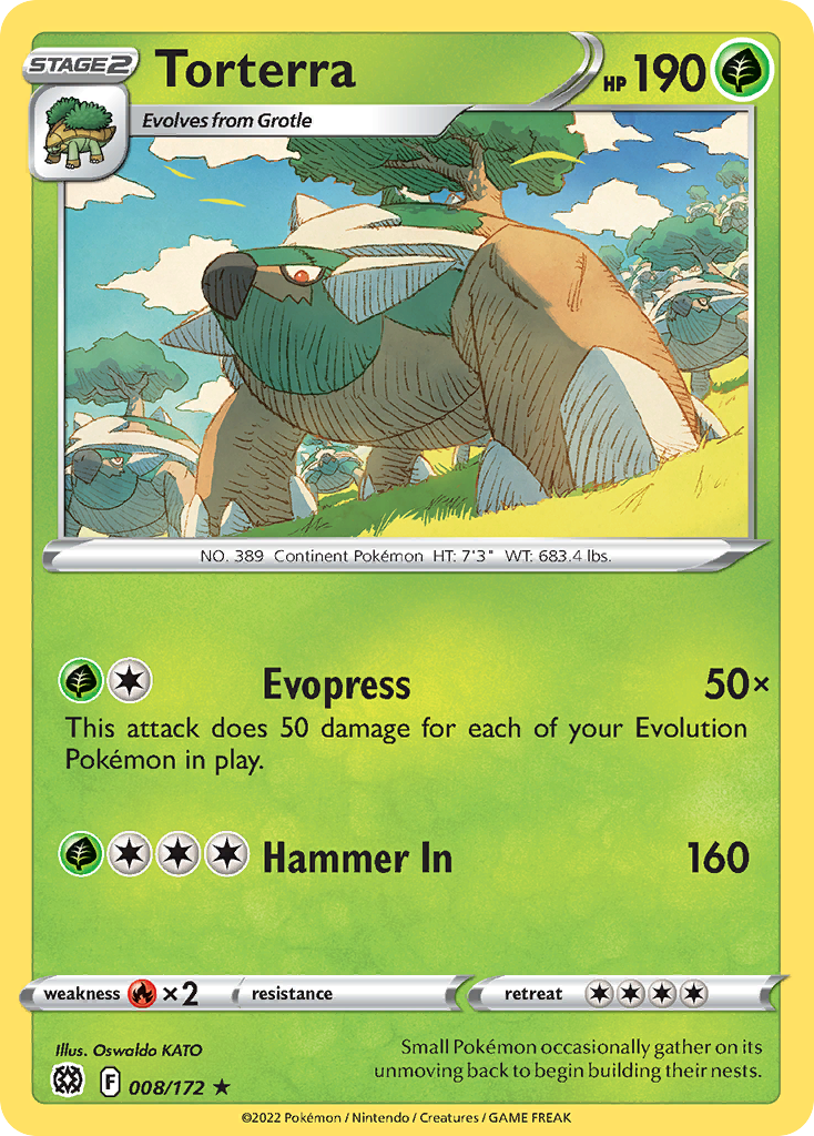 Torterra - Brilliant Stars SET-8