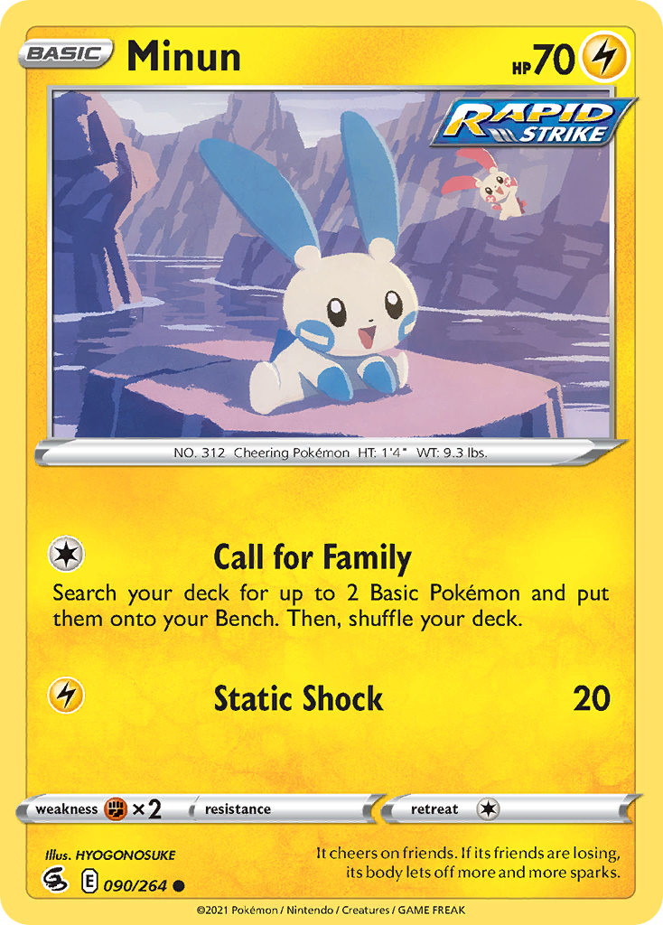 Minun - Fusion Strike SET-90