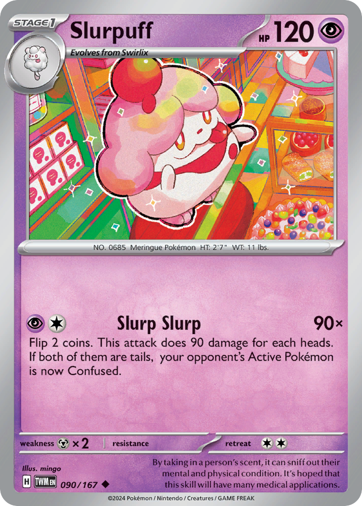 Slurpuff - Twilight Masquerade SET-90