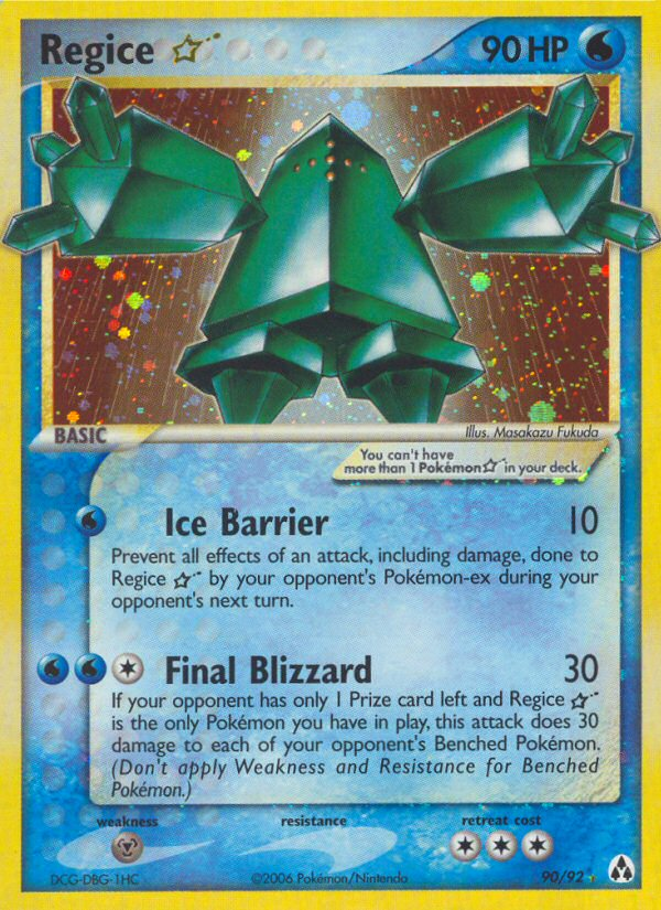 Regice ? - Legend Maker SET-90