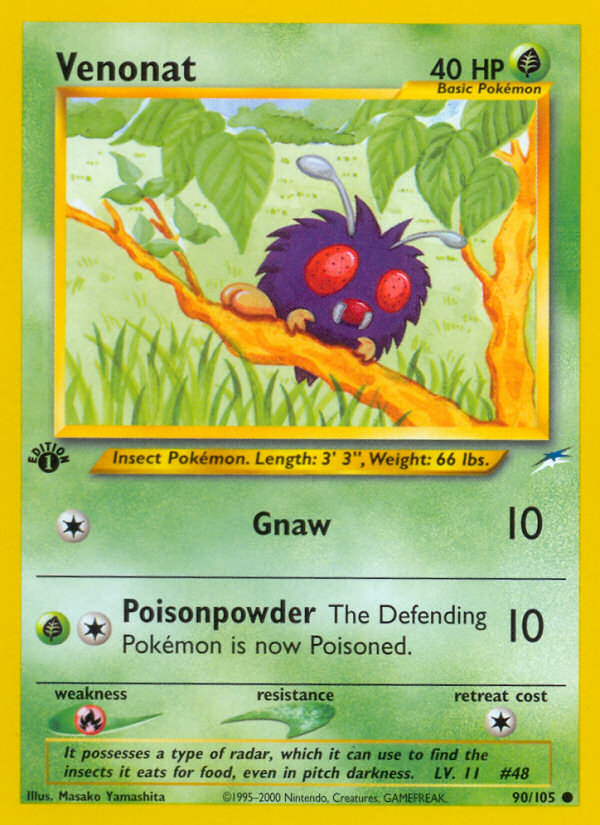Venonat - Neo Destiny SET-90