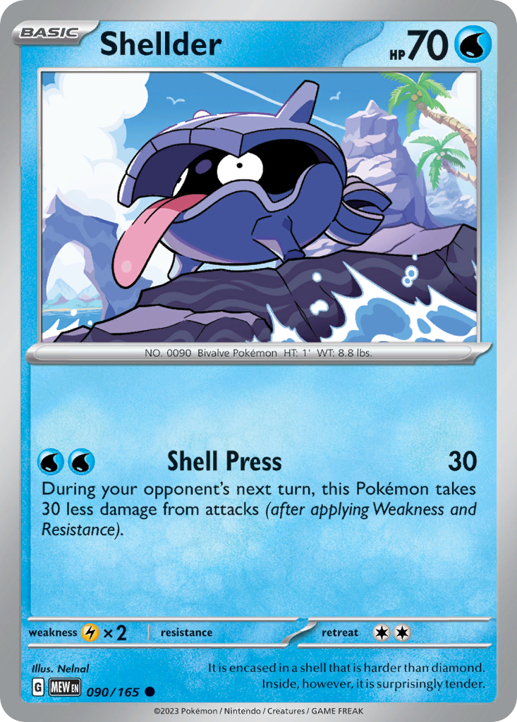 Shellder - 151 SET-90
