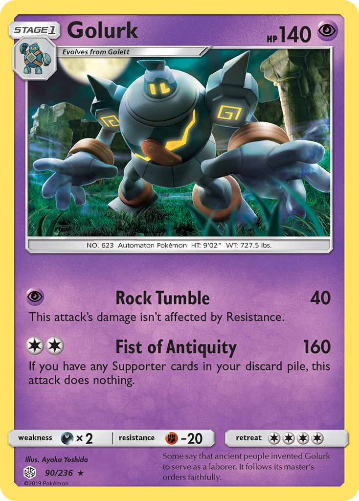 Golurk - Cosmic Eclipse SET-90