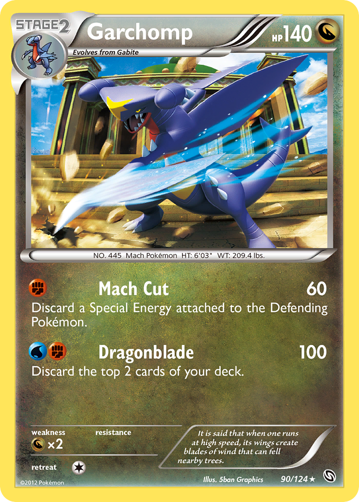 Garchomp - Dragons Exalted SET-90