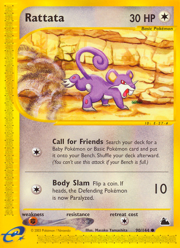 Rattata - Skyridge SET-90