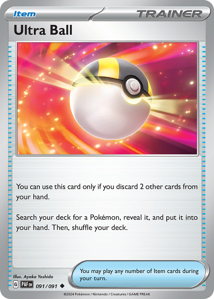 Ultra Ball - Paldean Fates SET-91