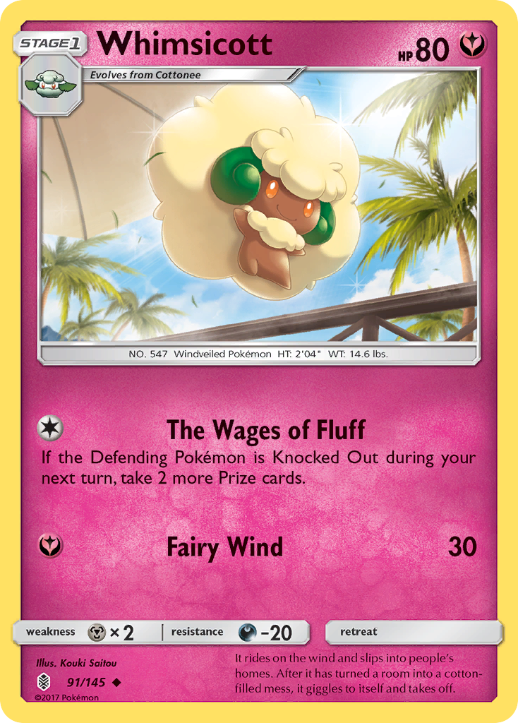 Whimsicott - Guardians Rising SET-91
