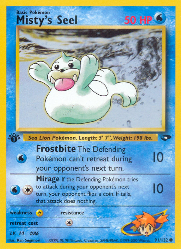 Misty's Seel - Gym Challenge SET-91