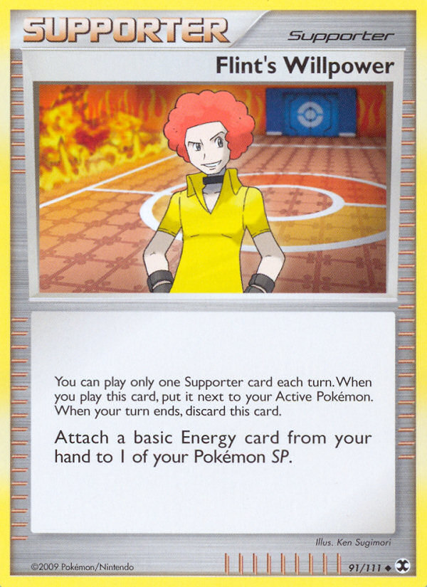 Flint's Willpower - Rising Rivals SET-91