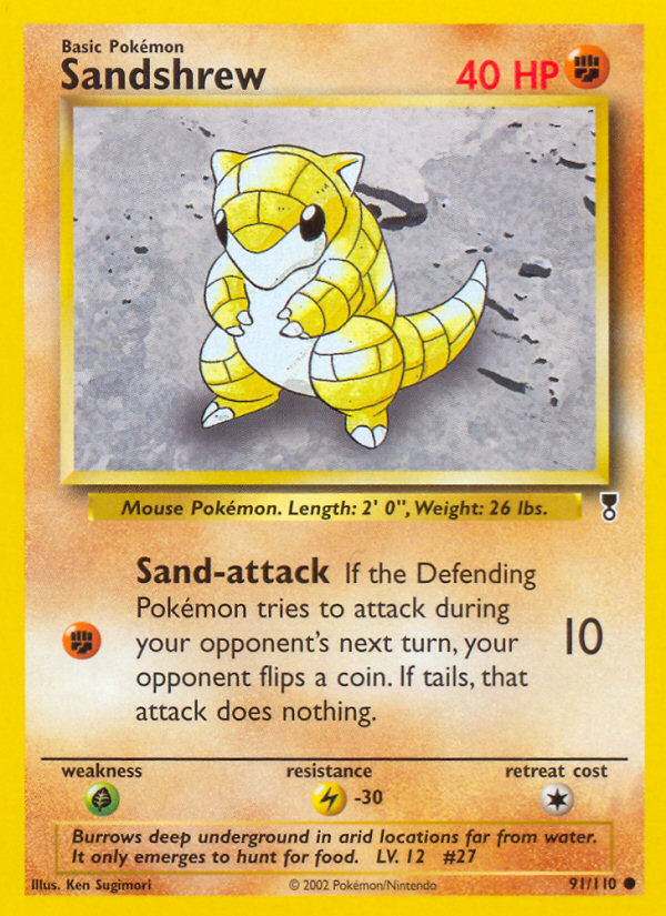 Sandshrew - Legendary Collection SET-91