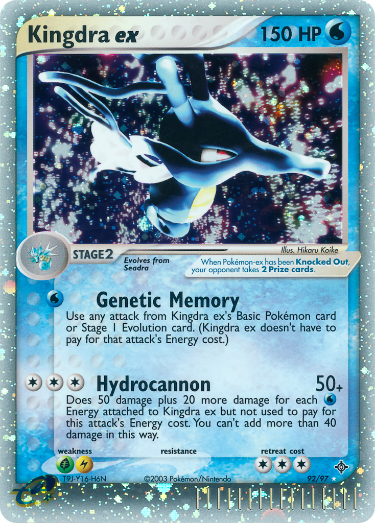 Kingdra EX - Dragon SET-92