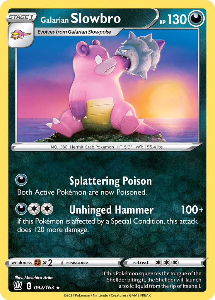 Galarian Slowbro - Battle Styles SET-92