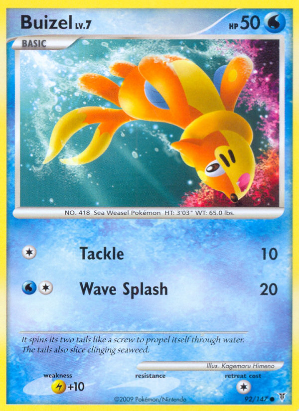 Buizel - Supreme Victors SET-92