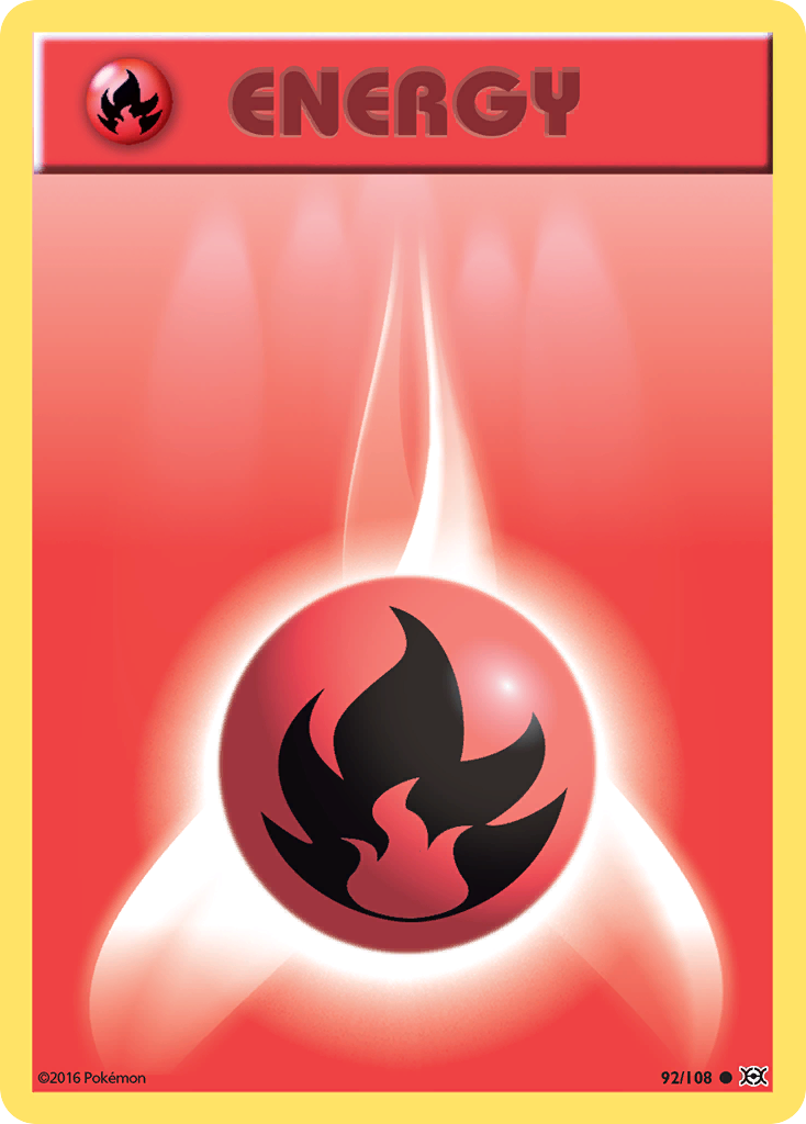 Fire Energy - Evolutions SET-92