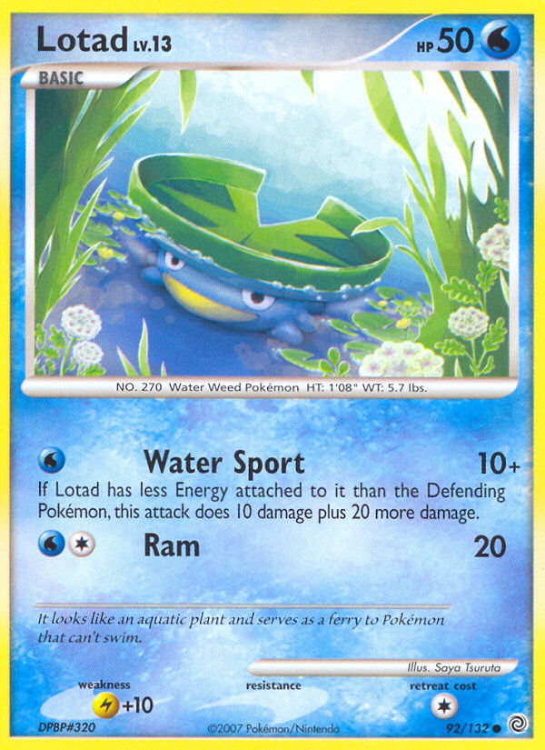 Lotad - Secret Wonders SET-92