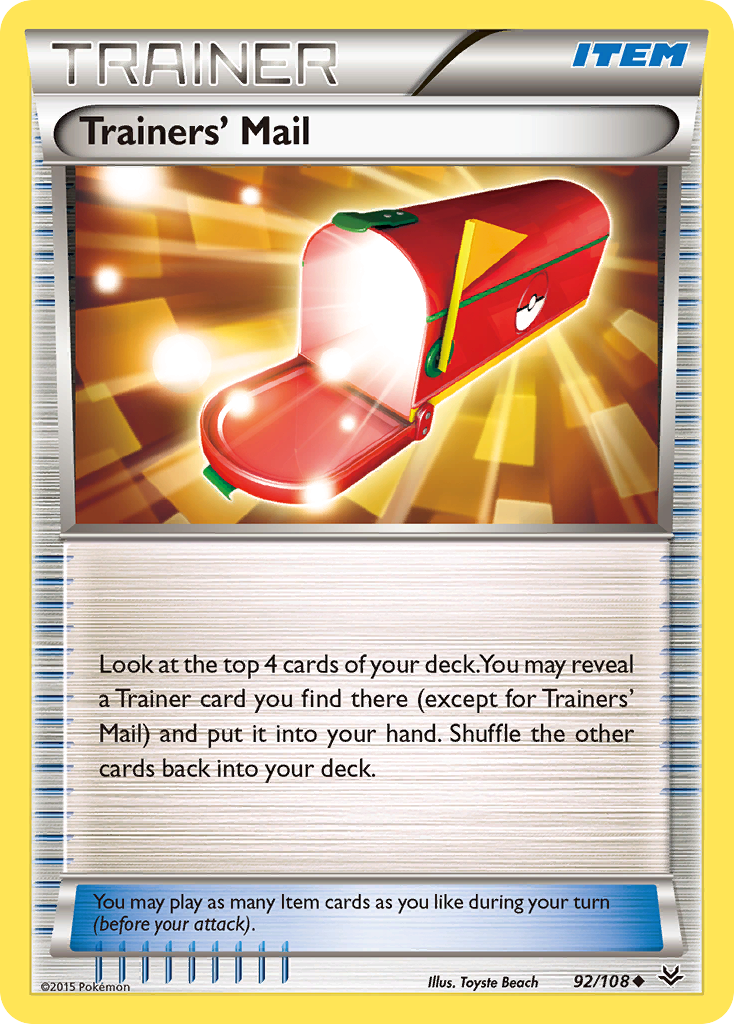 Trainers' Mail - Roaring Skies SET-92