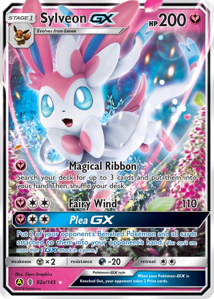 Sylveon-GX - Guardians Rising SET-92a